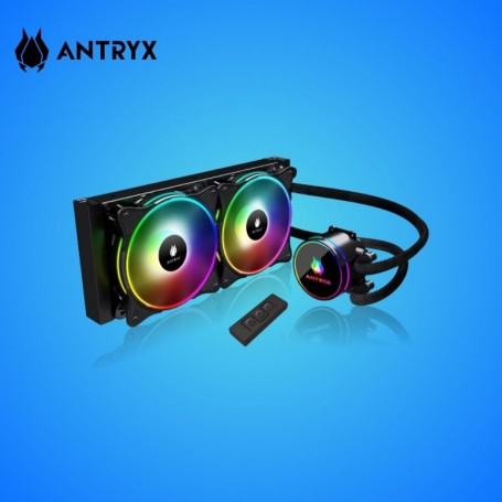 SISTEMA LIQUIDO ANTRYX TRITON EVO 240 BLACK ARGB  2 FAN AWC-TE240K