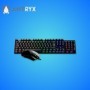 KIT ANTRYX GAMING TECLADO MECANICO  Y MOUSE, GC-3100 BLACK ,RED SWITCH