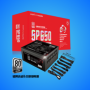 FUENTE DE PODER 650W IFORGAME SP650 APFC 80 PLUS SILVER