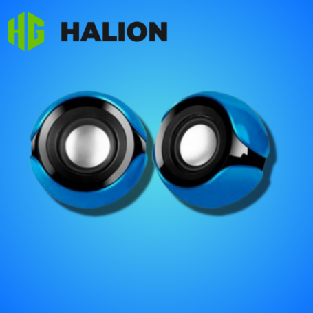 PARLANTE HALION 2.0 USB HA-S12 NG/AZUL