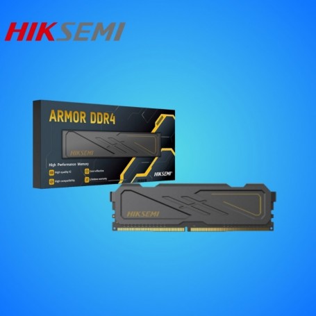 MEMORIA RAM HIKSEMI 8GB ARMOR DDR4 3200 BLACK