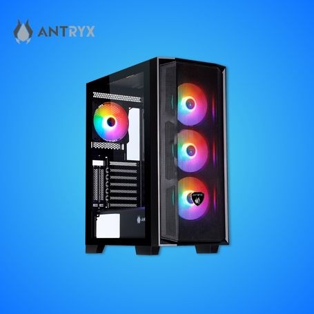 CASE ANTRYX RX-270 , USB 3.0 FRGB FAN X4 , VIDRIO TEMPLADO