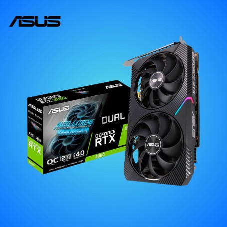 TARJETA DE VIDEO RTX3060 12GB ASUS DUAL 64BITS