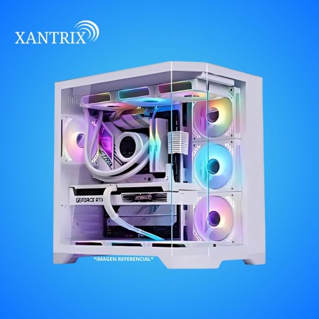 CASE GAMER XANTRIX ARTICK T-510 WHITE S/F V/TEMPLADO
