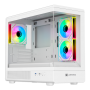 CASE ANTRYX FX 630M WHITE, INFINITY ARGB FAN X3, VIDRIO TEMPLADO