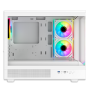 CASE ANTRYX FX 630M WHITE, INFINITY ARGB FAN X3, VIDRIO TEMPLADO