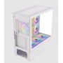 CASE HALION GAMER JUPITER K04  S/FUENTE 6 COOLER ARGB V/TEMPLADO ATX USB 2.0/3.0 WHITE