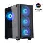 CASE HALION MATX RAGNAROK 321 MALLA 550W RGBX4