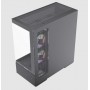 CASE GAMER HALION ATX CRYSTAL 706B FISH TANK X 5ARGB FAN S/F