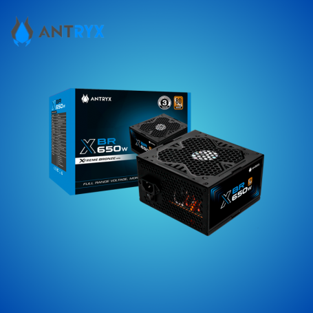 FUENTE DE PODER ANTRYX XBR 650W BLACK 80+ BRONZE